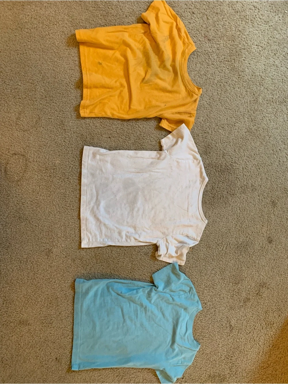 Reebok Bright Orange Kids Short Sleeve Tee